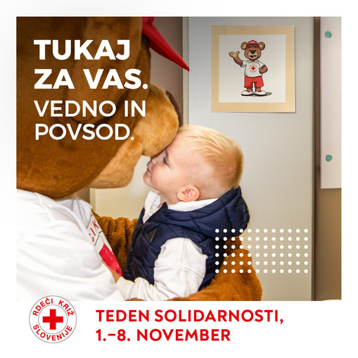 Teden solidarnosti Rdečega križa Slovenije.