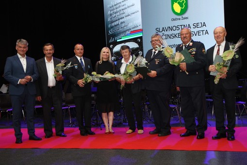 Prejemniki priznanj Občine Žalec v letu 2024.