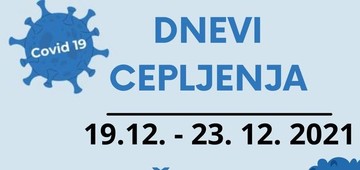 V žalskem zdravstvenem domu se lahko cepite, od 19. do 23. decembra, od 8. do 19.